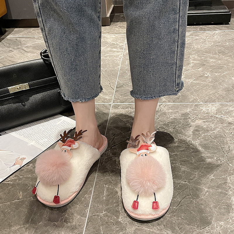 Christmas Fluffy Slippers