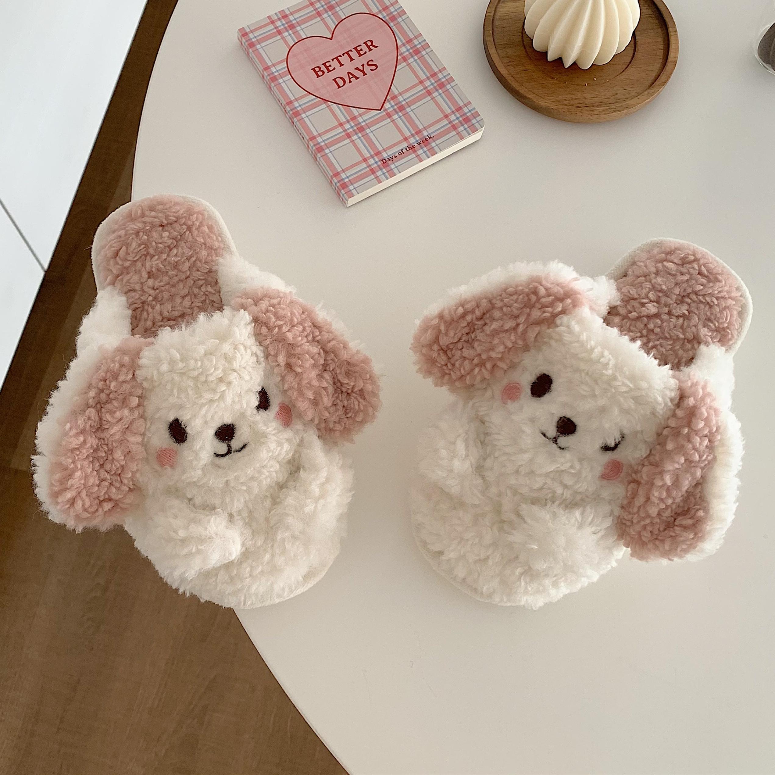 Dog Fluffy Slippers