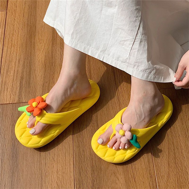 Eva Flower Decor Flip-flops