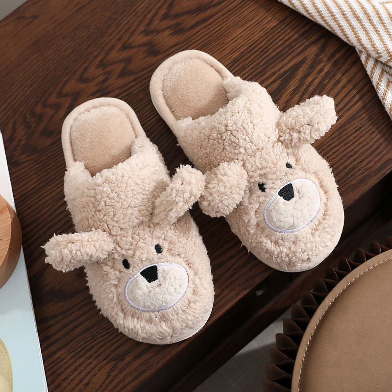 Bear Fluffy Slippers