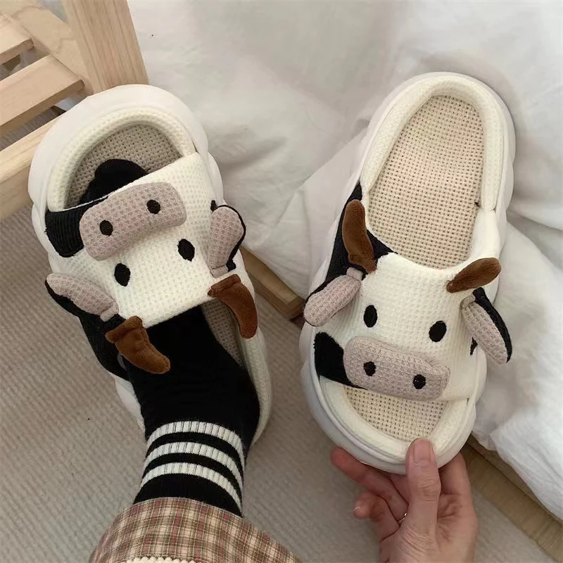 Cow Slippers