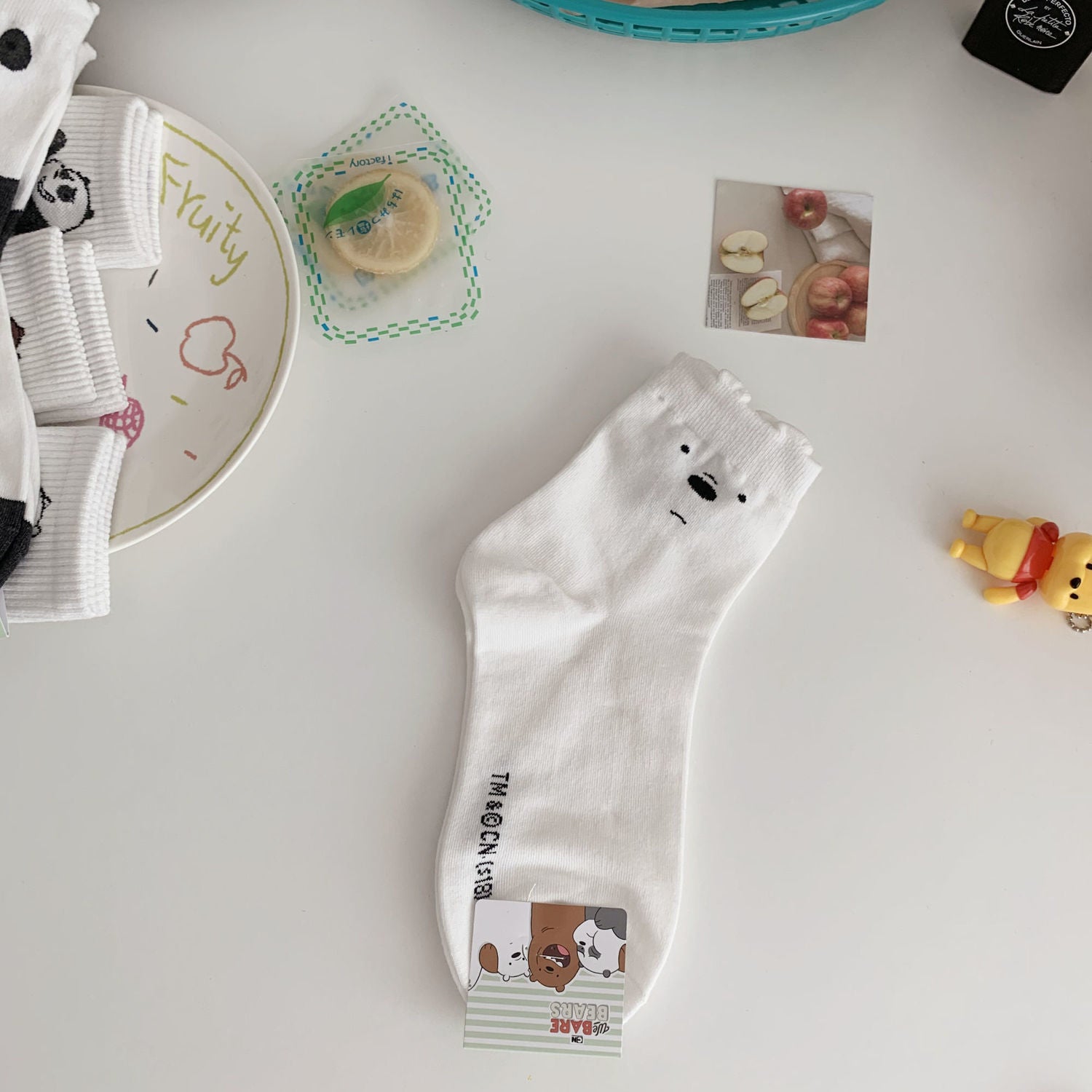 Bear Socks, 3-Pair Pack