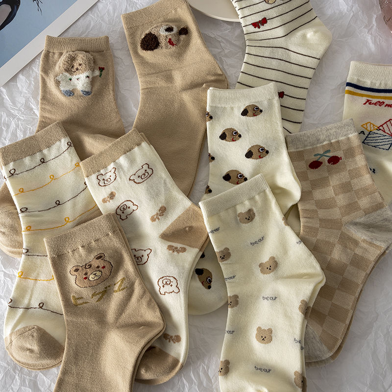 Bear Socks, 5-Pair Pack