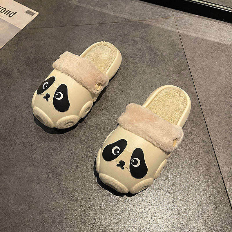 Dumb Cartoon  Cotton Slippers