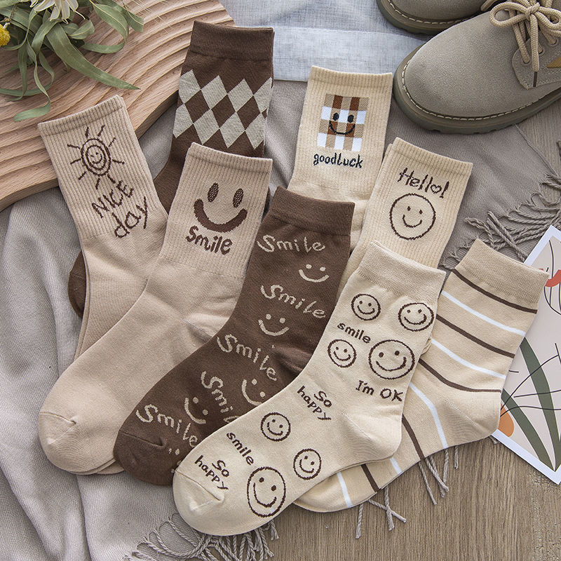 Smile Socks, 4-Pair Pack