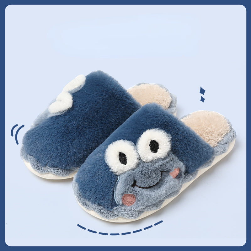 Frog Fluffy Slippers