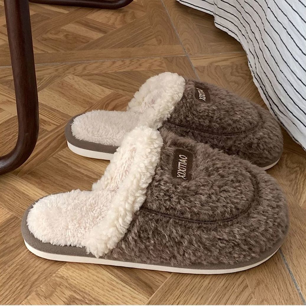 Bow Fluffy Slippers