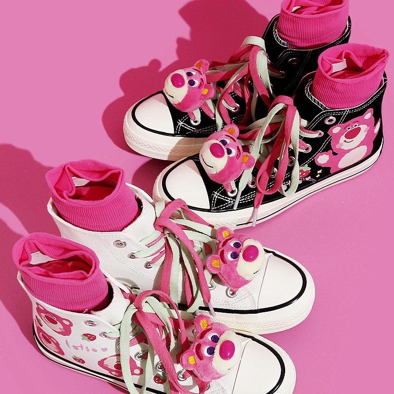 Cute Strawberry Bear Shoes