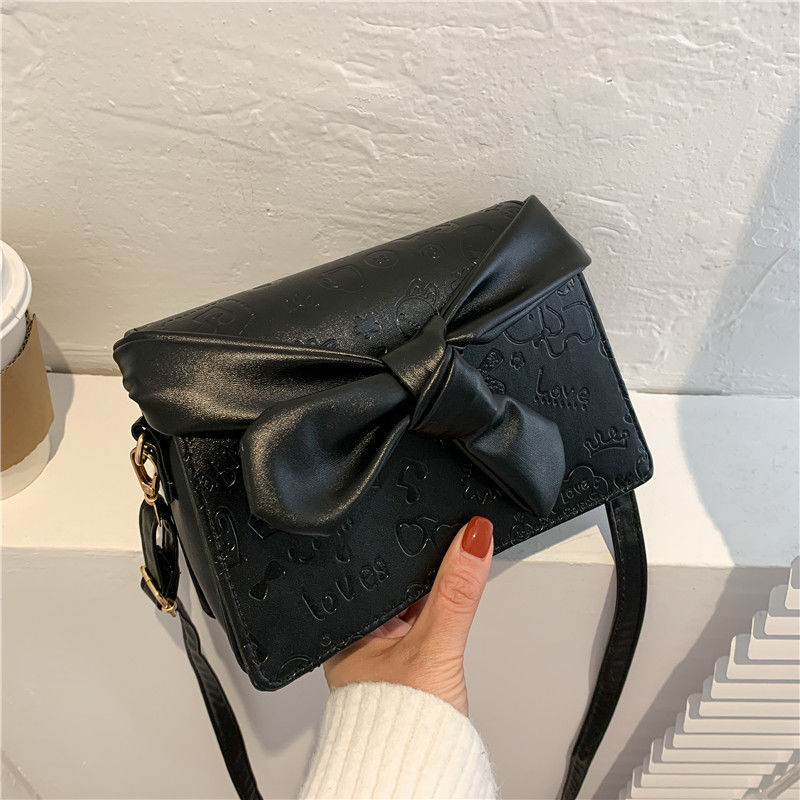 PU Bow Crossbody bag