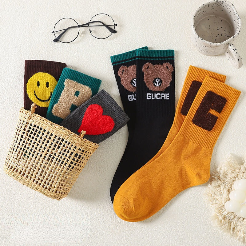 Heart Socks, 5-Pair Pack