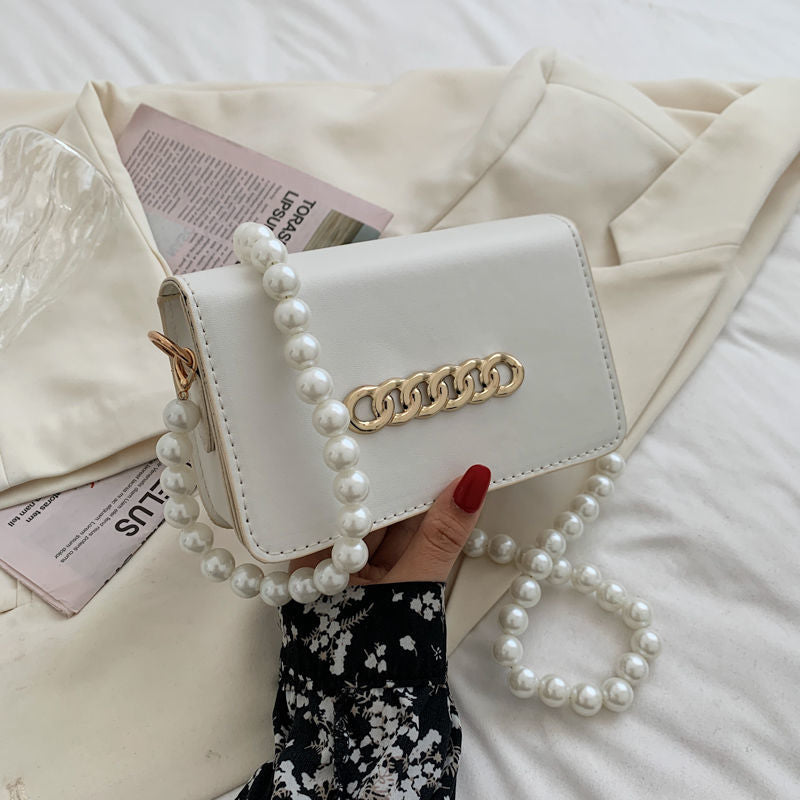 PU Pearl Crossboday Bag