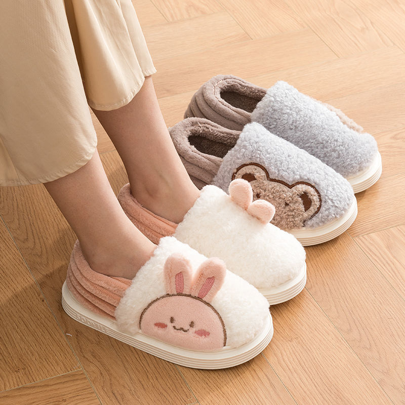 Rabbit Fluffy Slippers