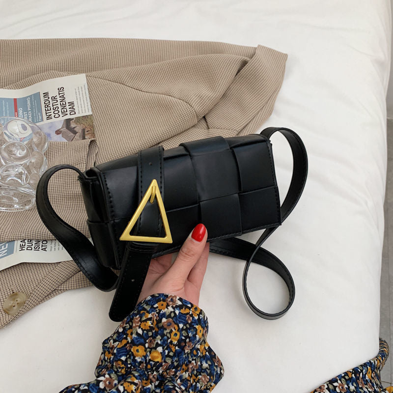 PU Rhombus Crossbody Bag