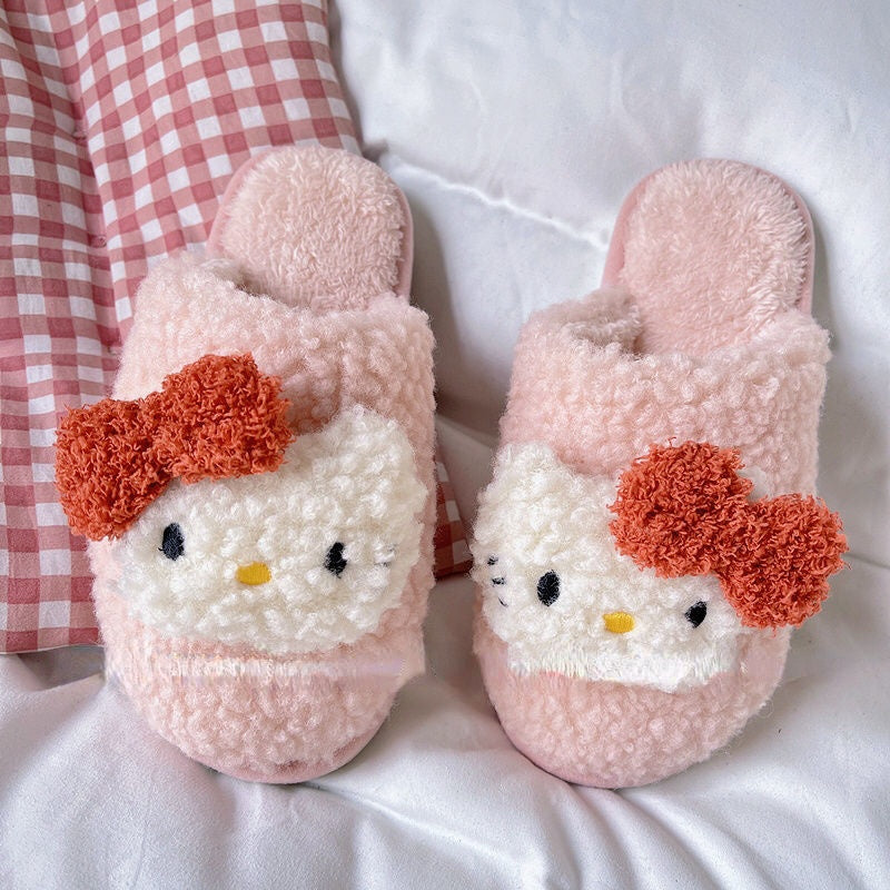 Cat Fluffy Slippers