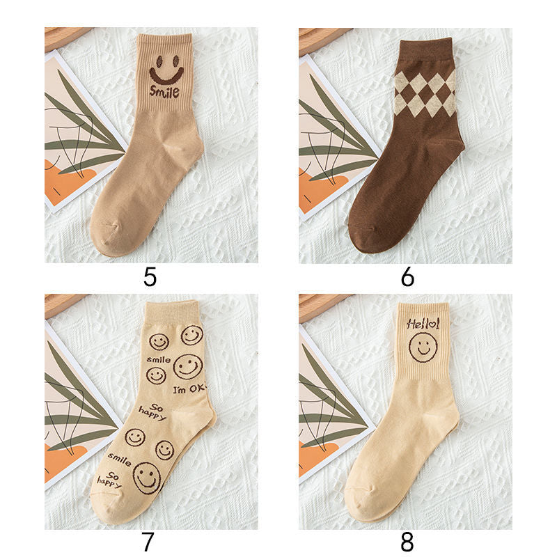 Smile Socks, 4-Pair Pack