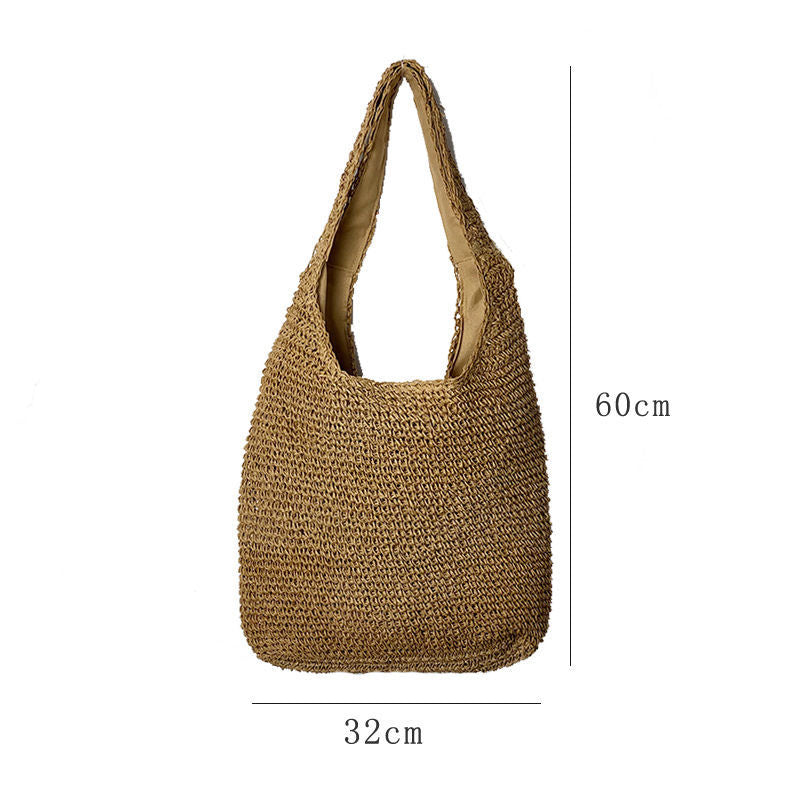 Straw Shoulder bag