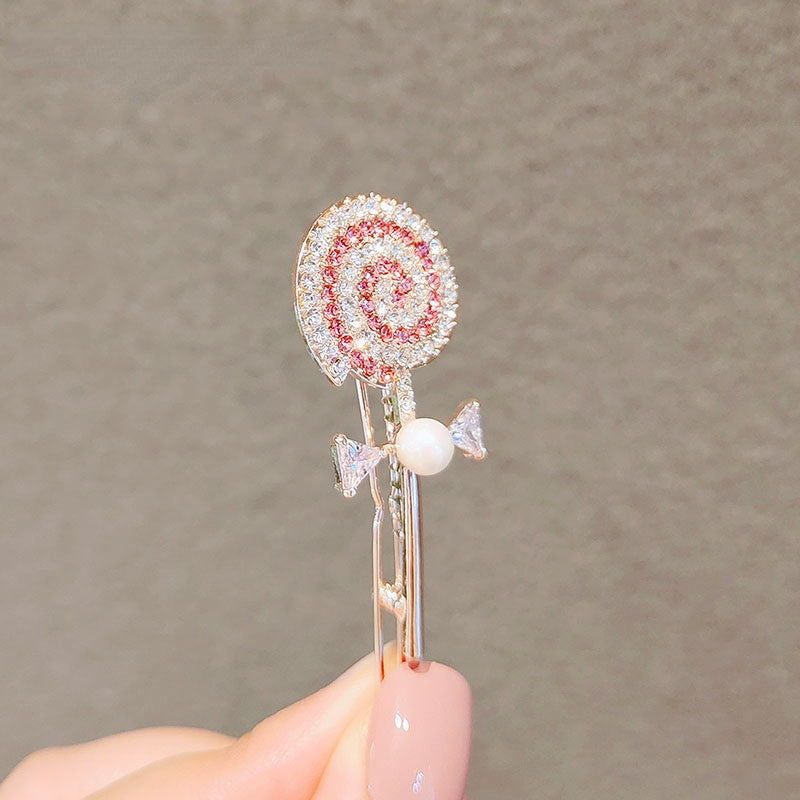 Zircon Candy Hair Clip