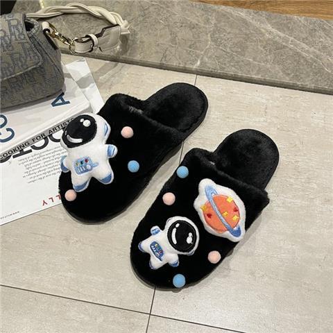 Astronaut Fluffy Slippers