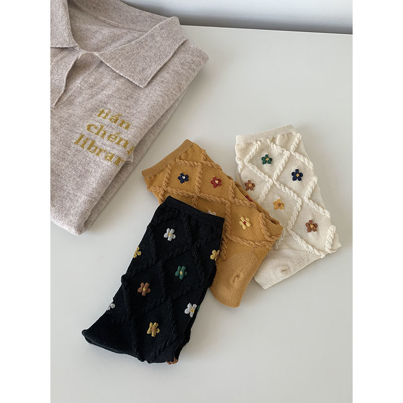 Flower Socks, 5-Pair Pack