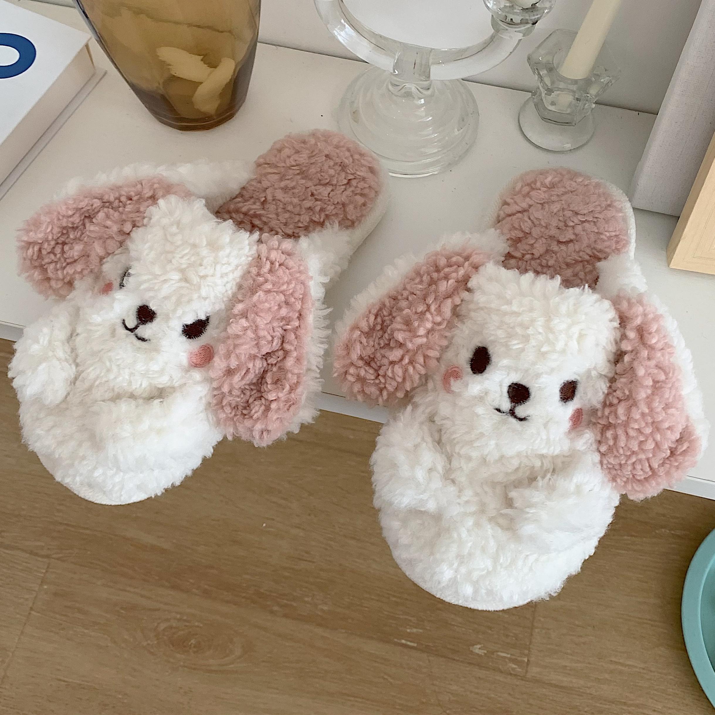 Dog Fluffy Slippers