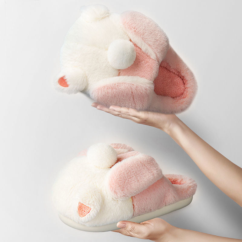 Rabbit Fluffy Slippers