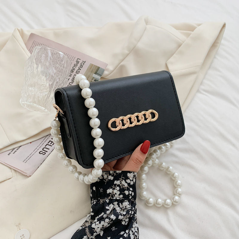 PU Pearl Crossboday Bag