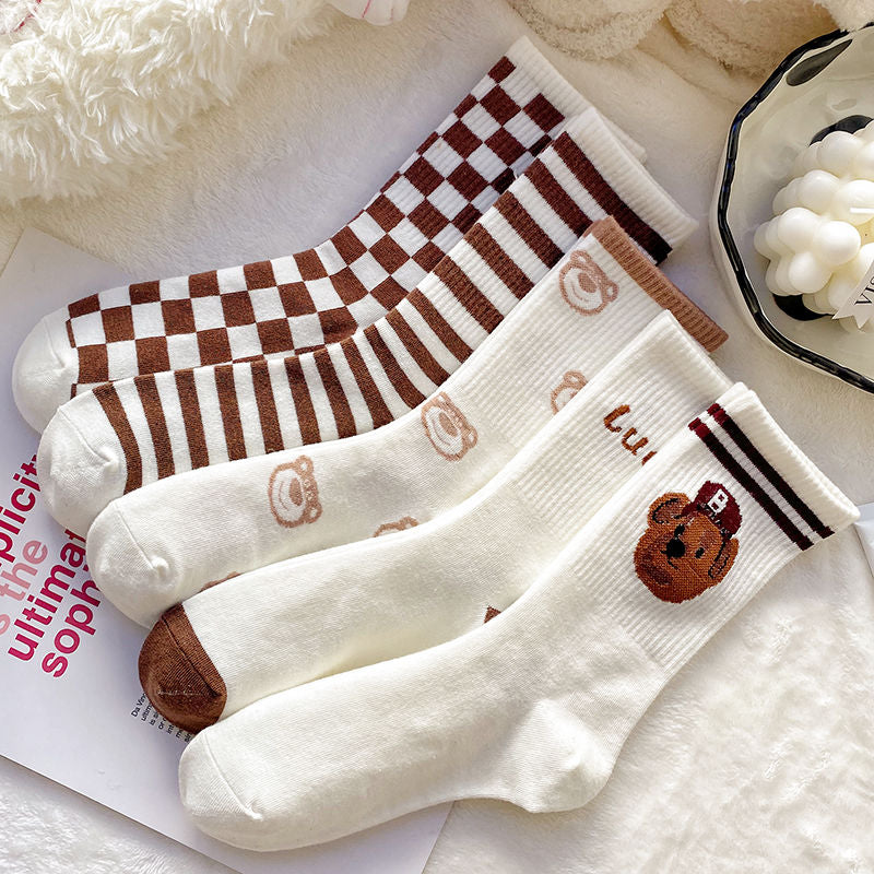 Bear Socks, 5-Pair Pack