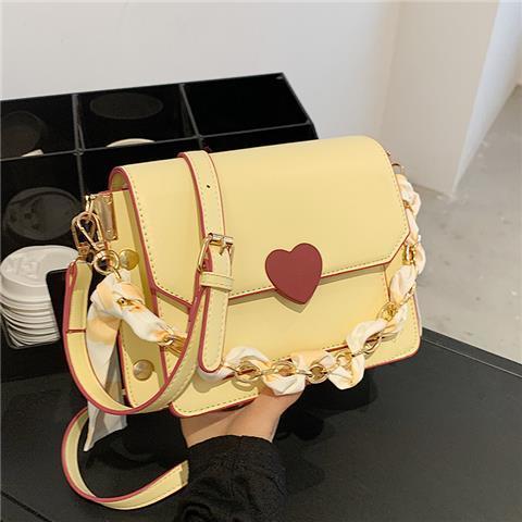 PU Heart Crossbody bag