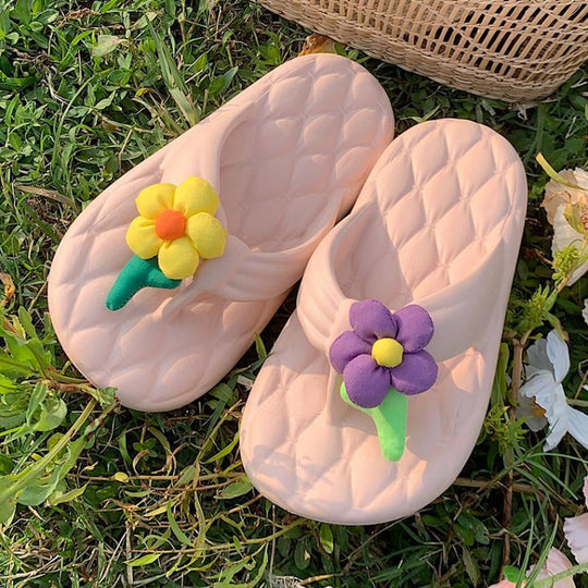 Eva Flower Decor Flip-flops