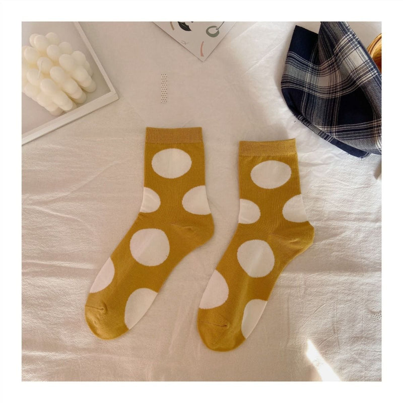 Polka Dot socks，5-Pair Pack