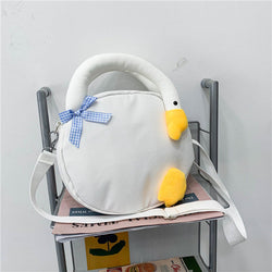 Canvas Duck Crossbody Bag