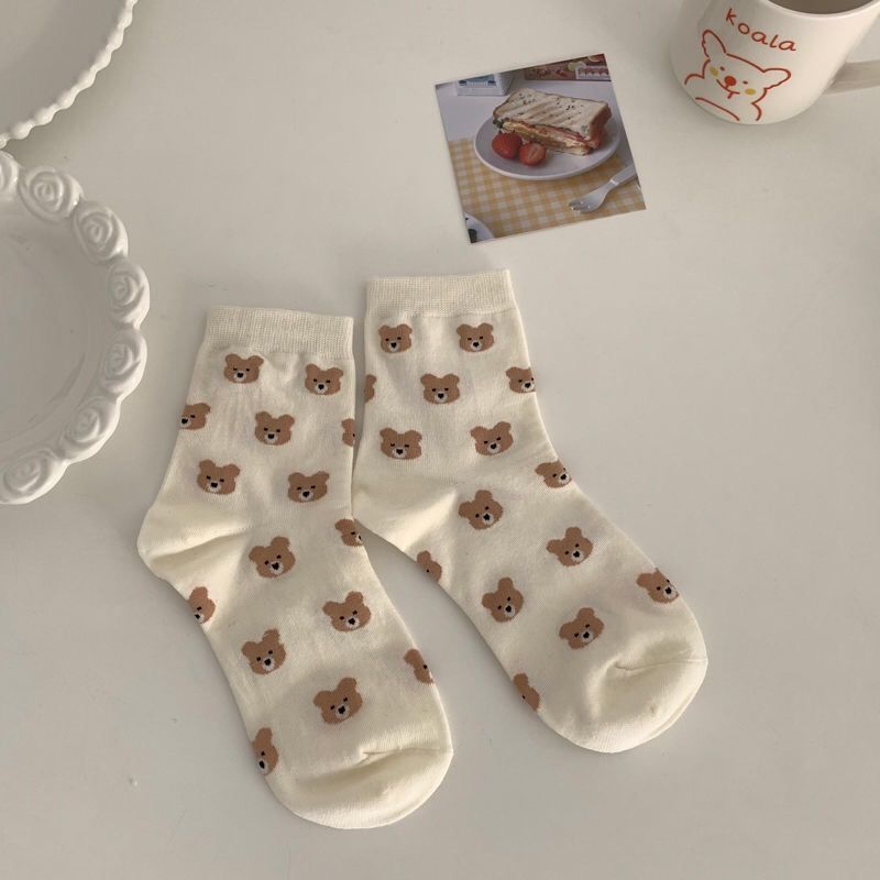 Bear Socks, 3-Pair Pack