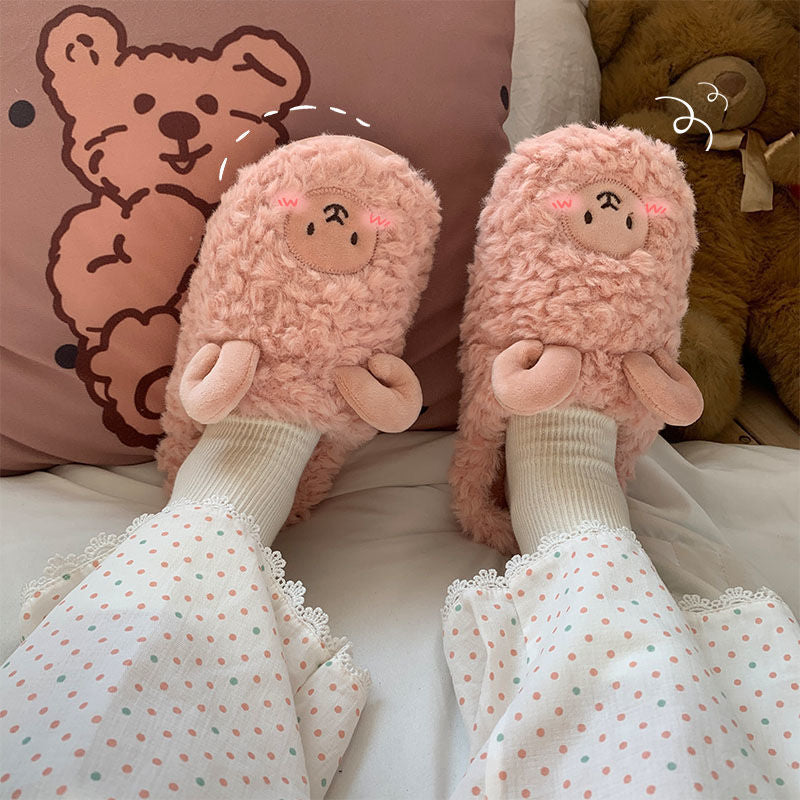 Sheep Fluffy Slippers