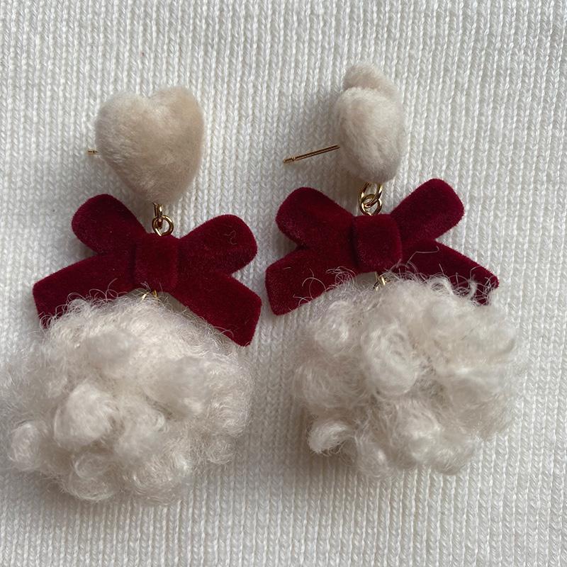 Christmas Bow Earrings