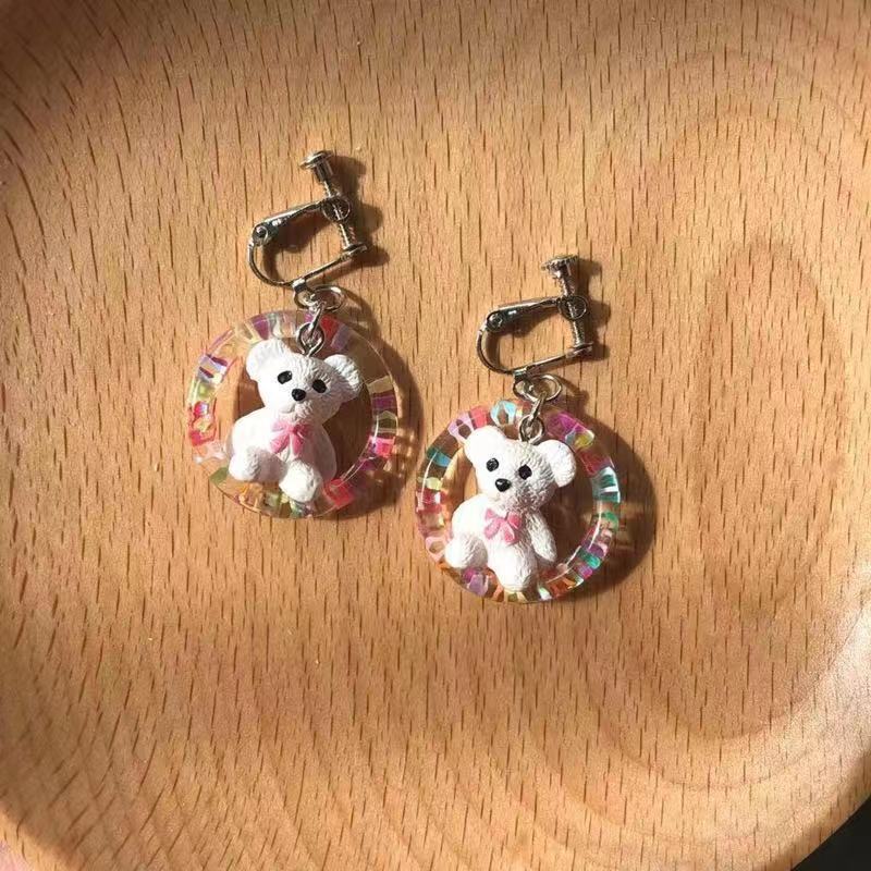 Bear earrings