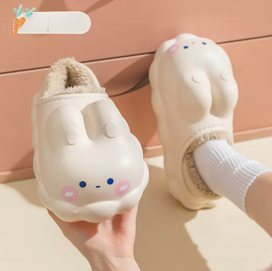 Rabbit Fluffy Slippers