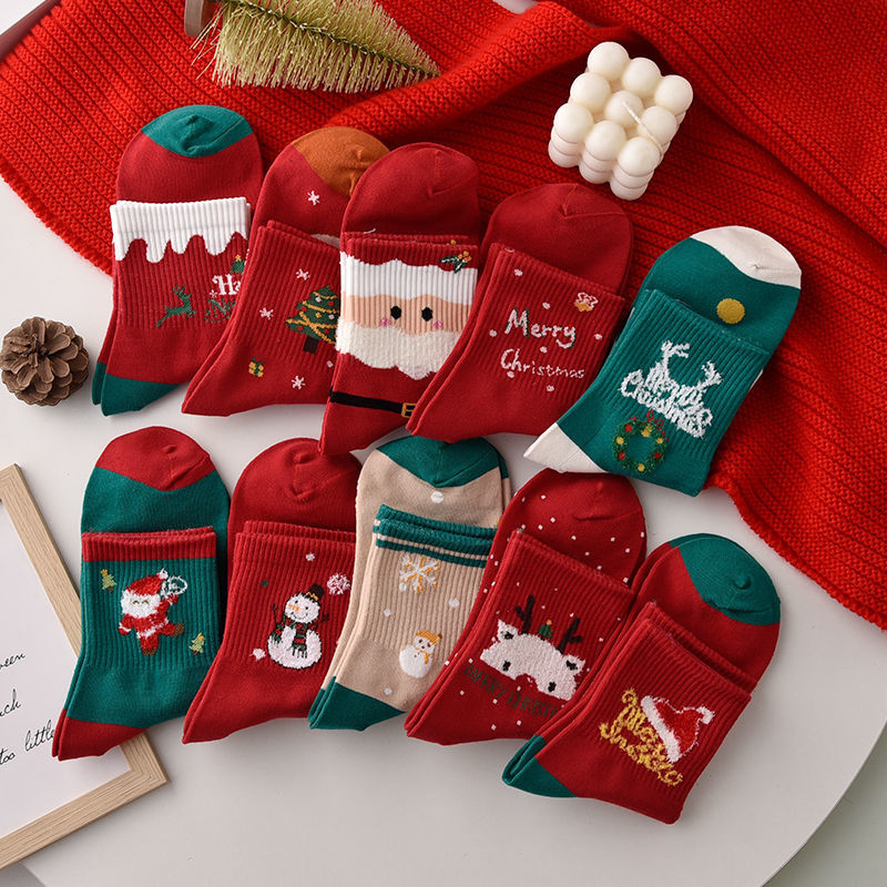 Christmas Socks, 5-Pair Pack