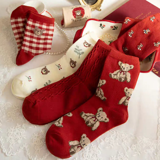 Christmas Socks, 3-Pair Pack