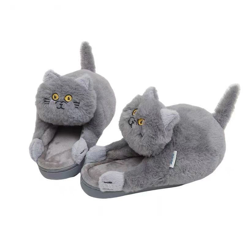 Cat Fluffy Slippers