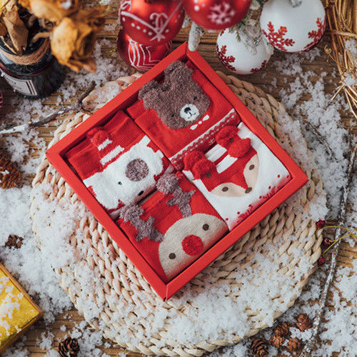 Christmas Socks, 4-Pair Pack