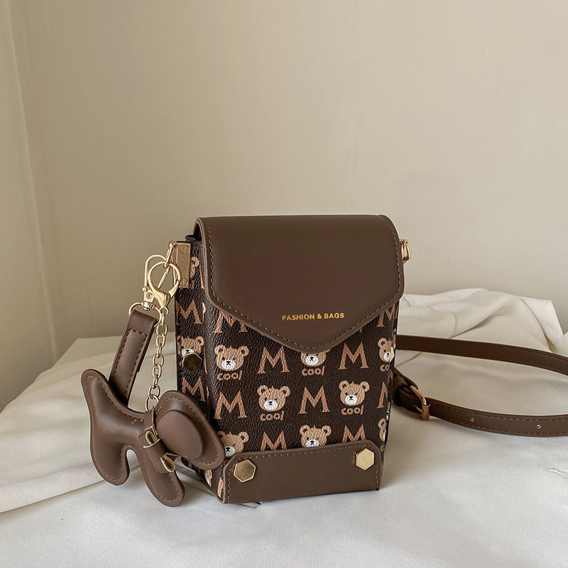 PU Bear Crossbody Bag