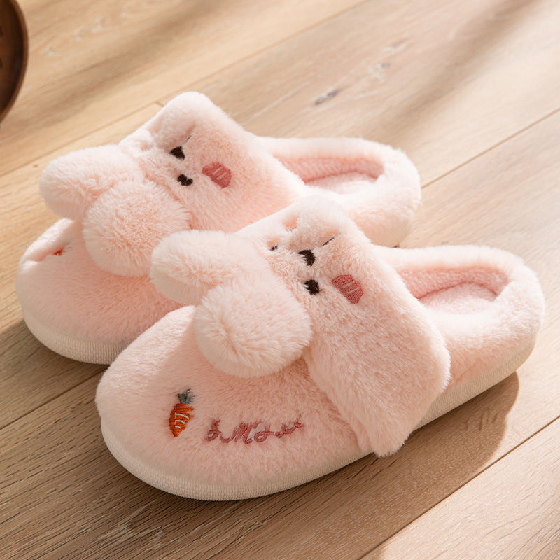 Rabbit Fluffy Slippers