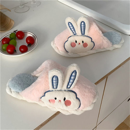 Rabbit Fluffy Slippers