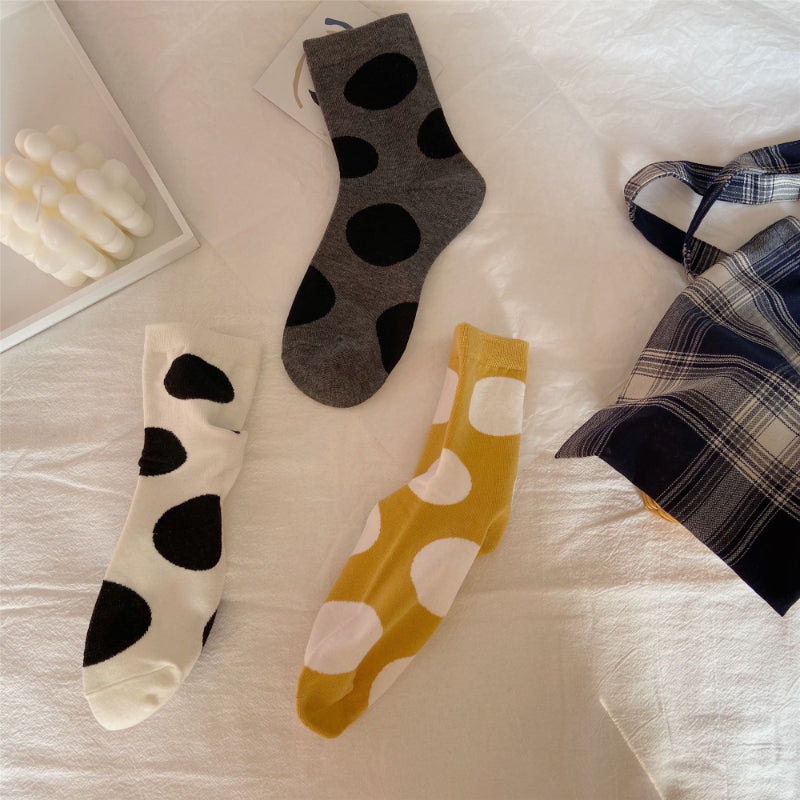 Polka Dot socks，5-Pair Pack