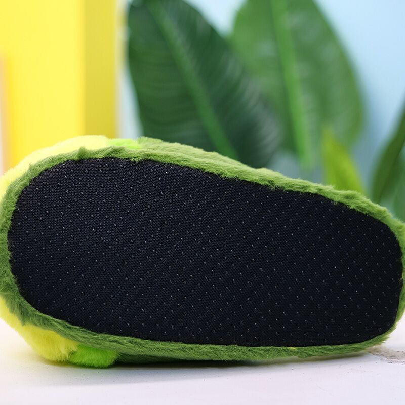 Avocado Fluffy Slippers