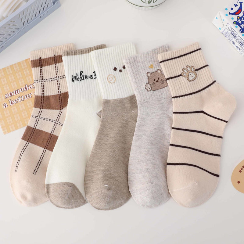 Bear Socks, 4-Pair Pack