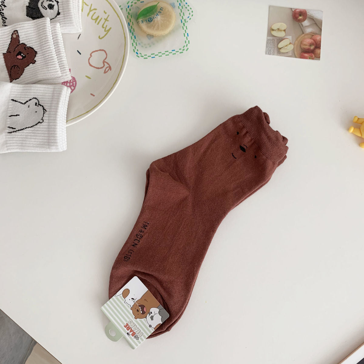 Bear Socks, 3-Pair Pack