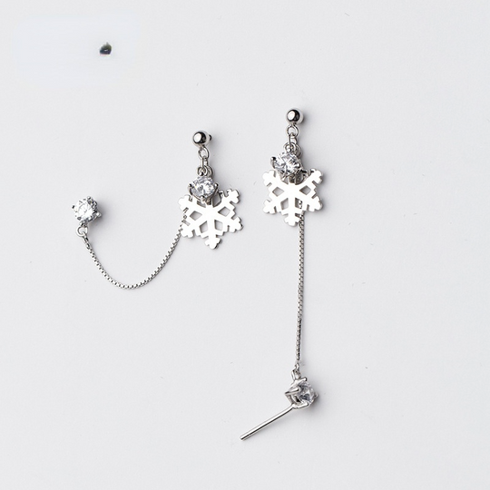 925 Silver Christmas Earrings