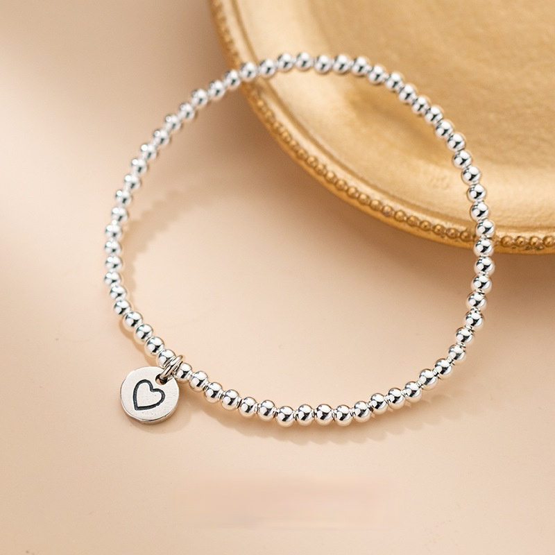 925 Sterling Silver Heart Bracelet