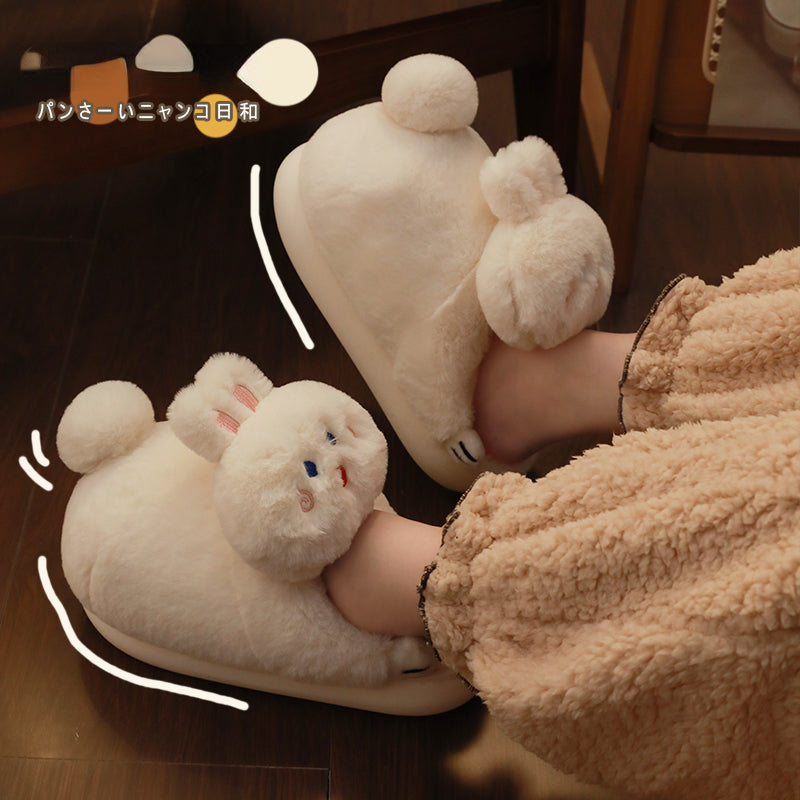 Rabbit Fluffy Slippers